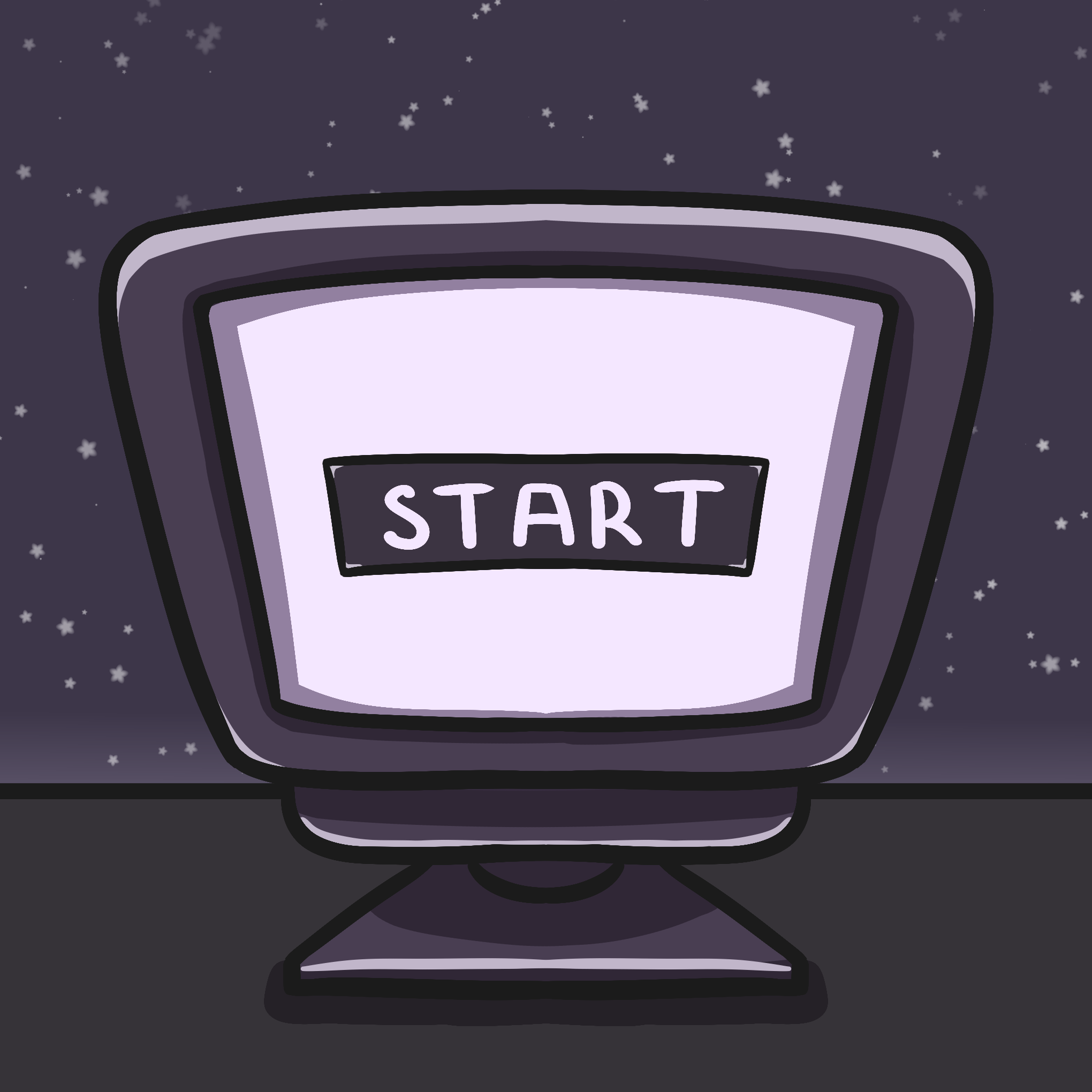 Press START on screen